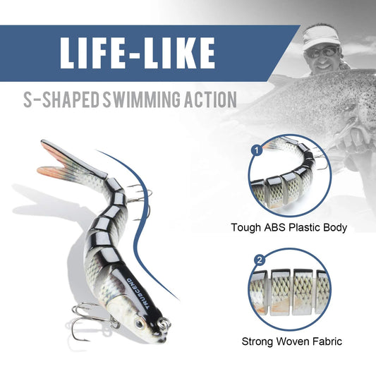Jointed Swimbait 8 Segments