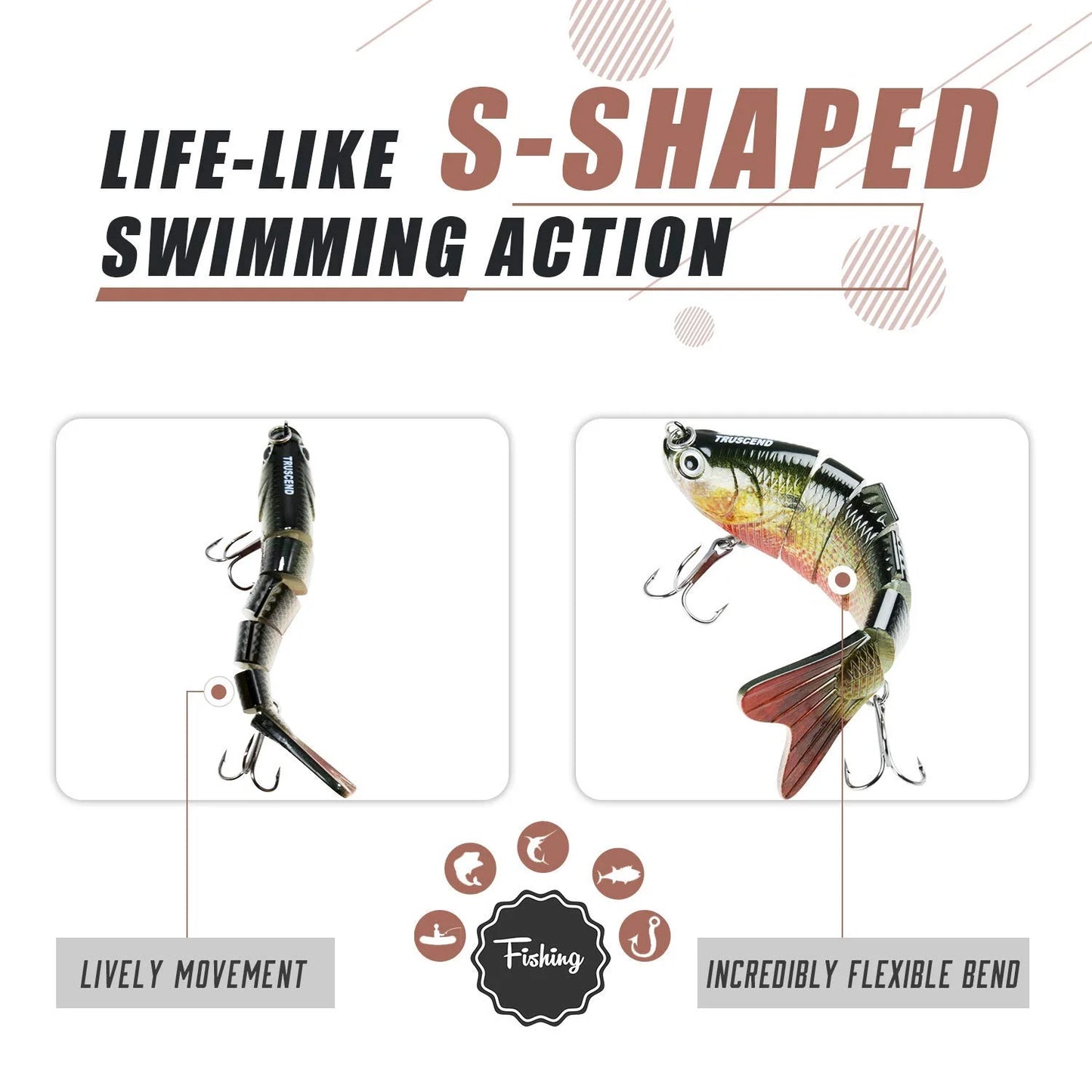Jointed Swimbait 6 Segments