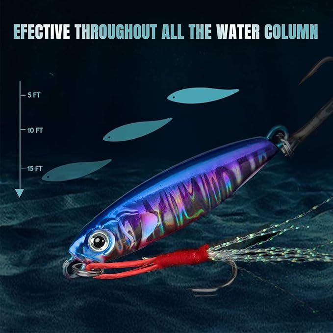 Saltwater Jigs Fishing Spoon Lures