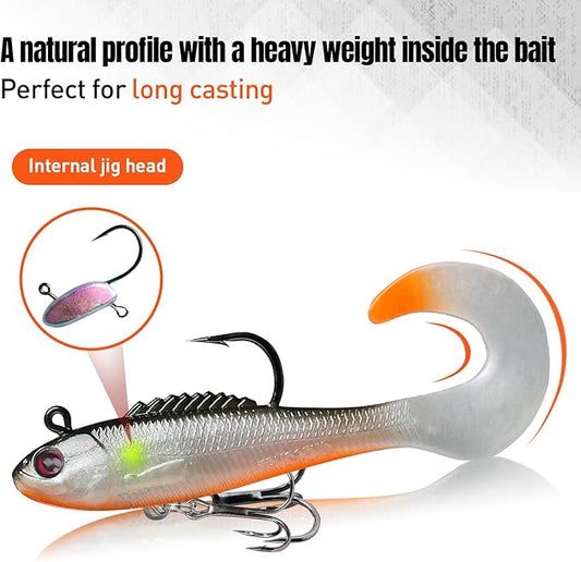 Fishing Lures Swimbait for Bass Trout Crappie