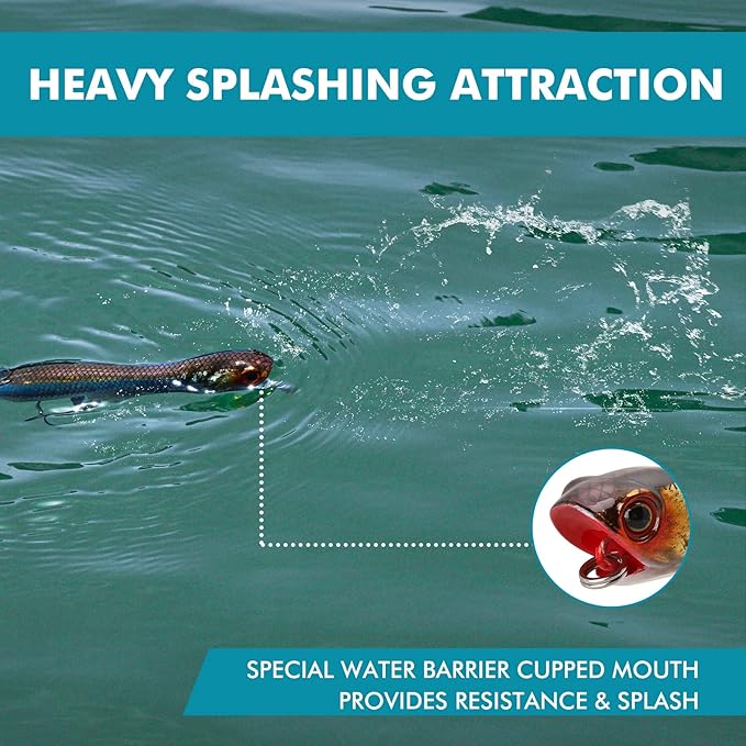 Topwater Pencil Plopper Fishing Lure