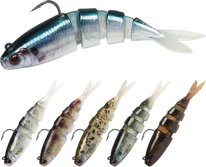 Pre Rigged Soft Fishing Lures