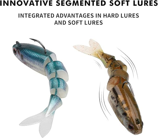 Pre Rigged Soft Fishing Lures