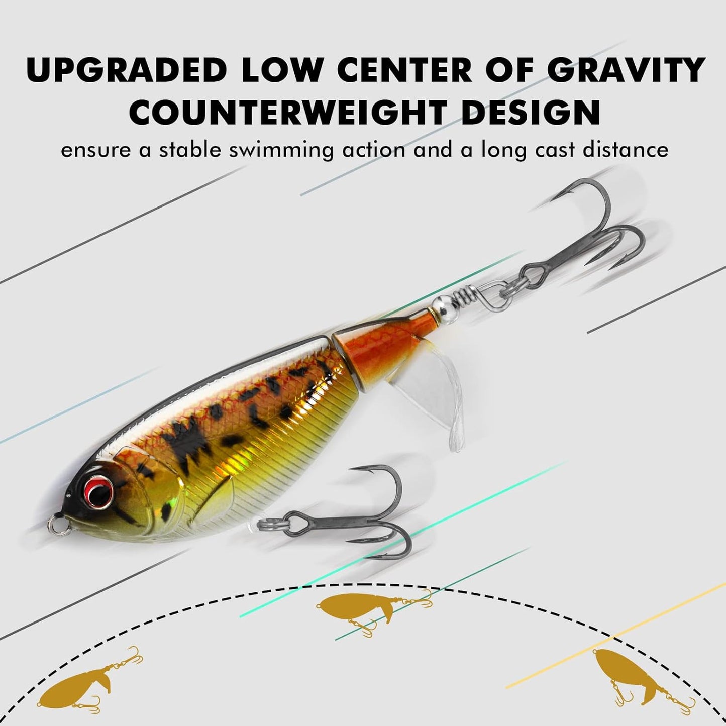 Topwater Revenge Plopper Lure