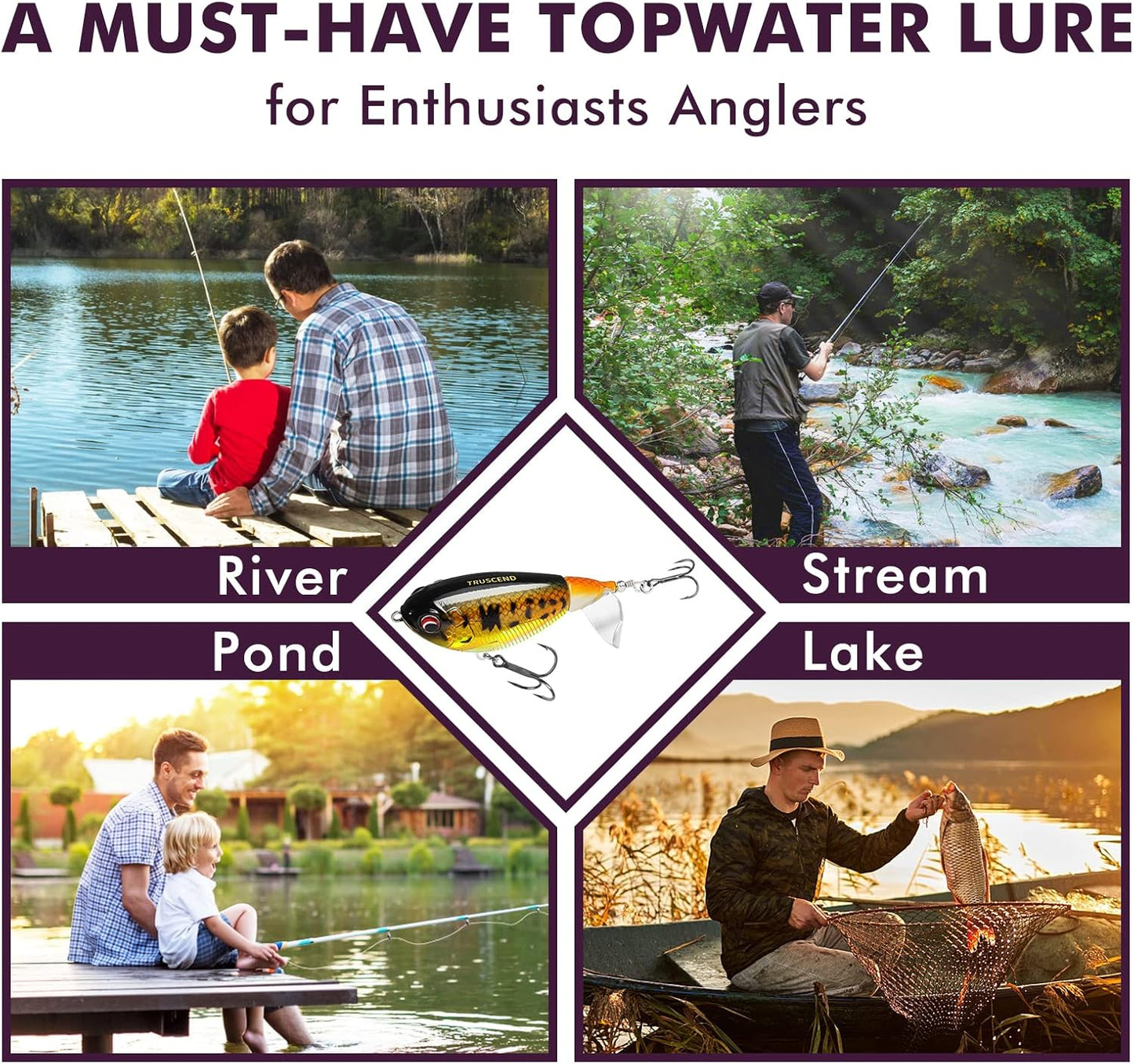 Topwater Revenge Plopper Lure