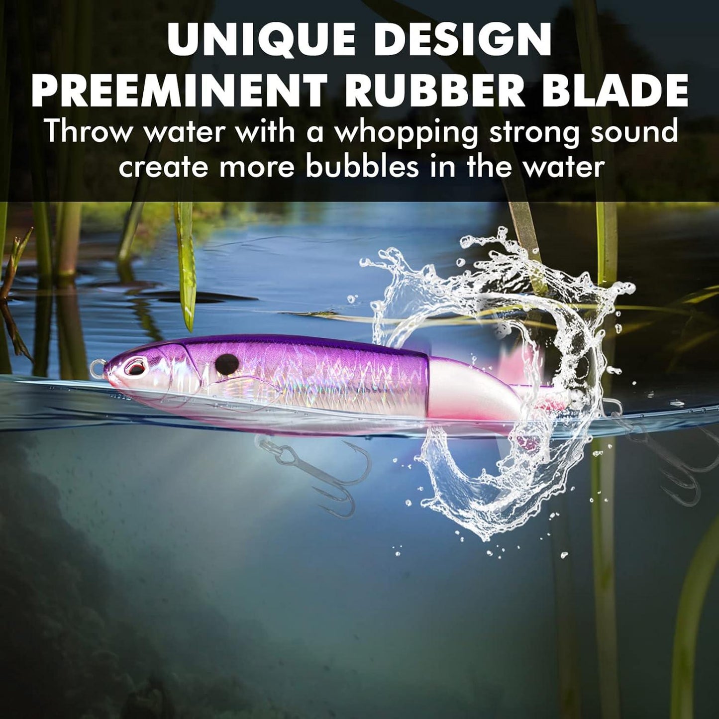 Topwater Minnow Revenge Plopper