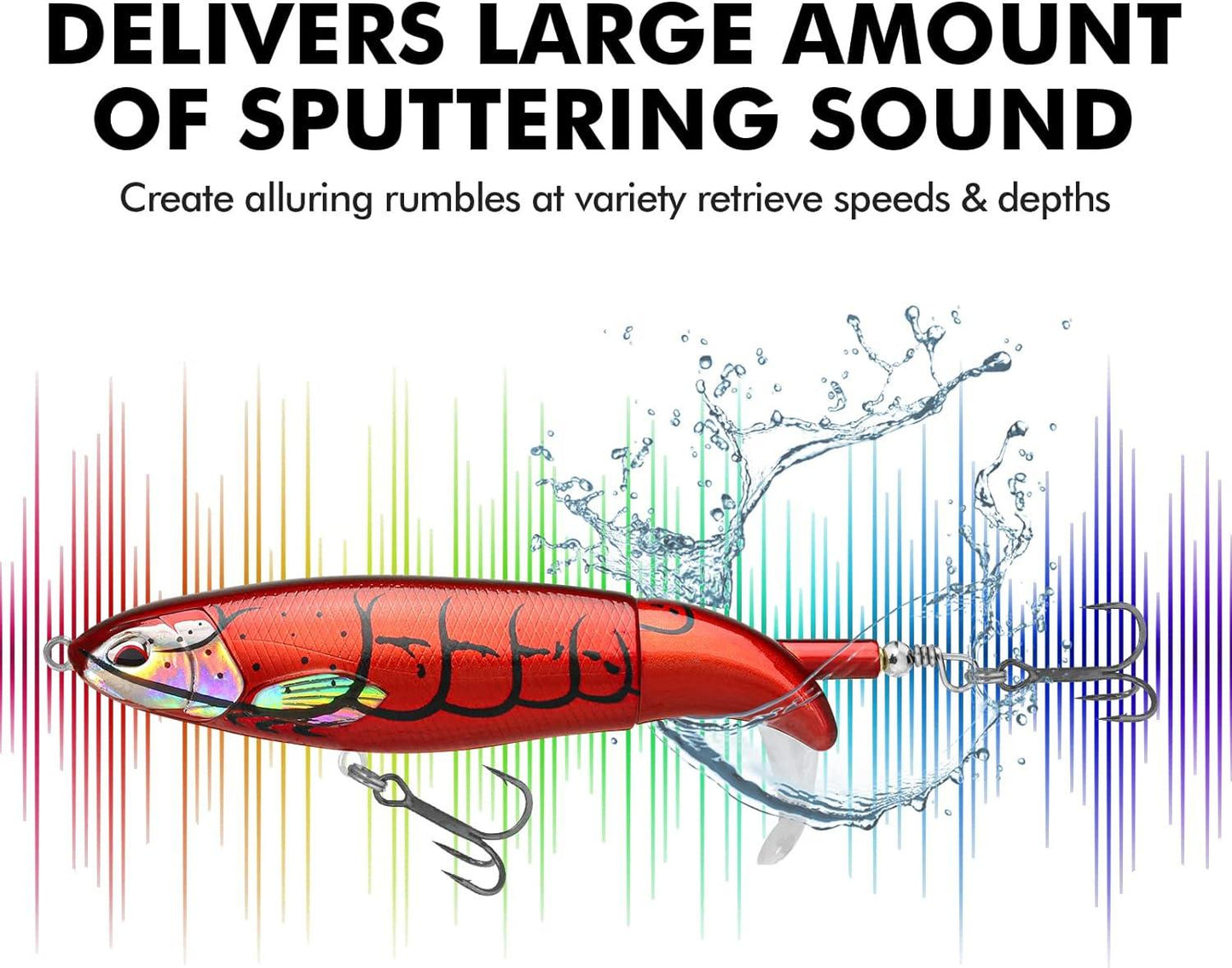 Topwater Minnow Revenge Plopper