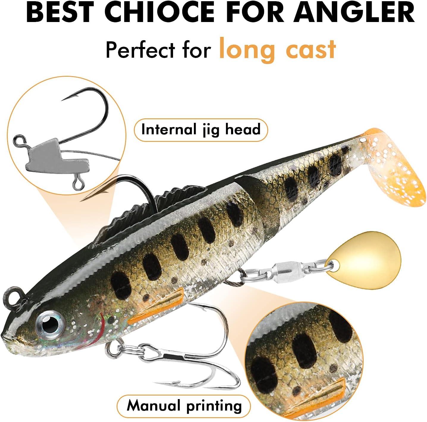 Soft Bait with Spinner
