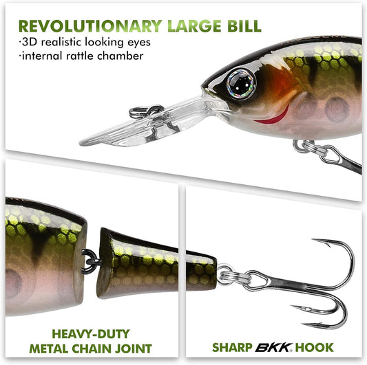 Jointed Crankbait Suspending Lure
