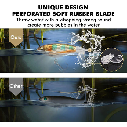 Topwater Revenge Plopper Lure Single Blade