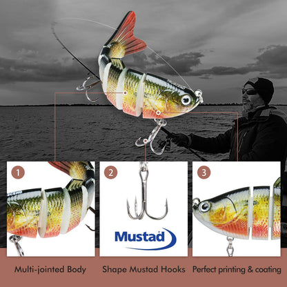 Jointed Swimbait 6 Segments