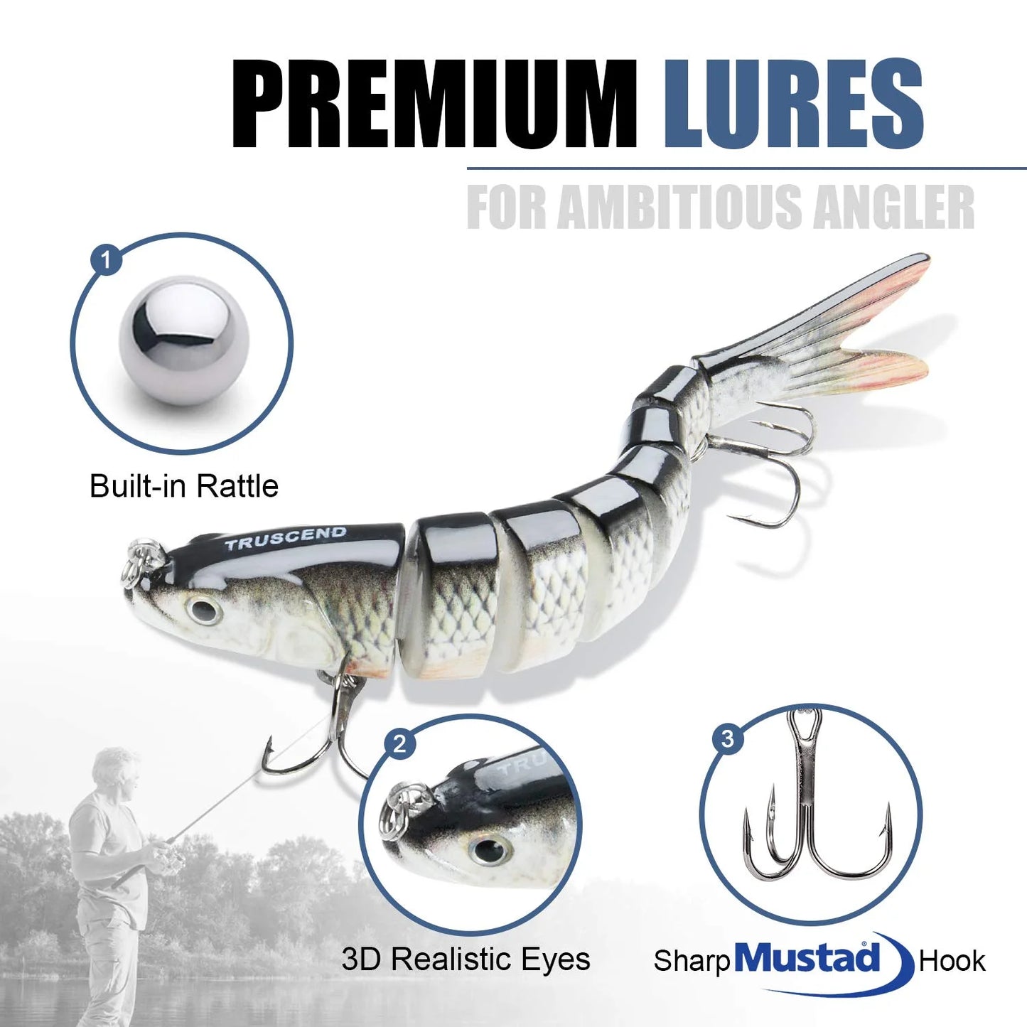 Jointed Swimbait 8 Segments