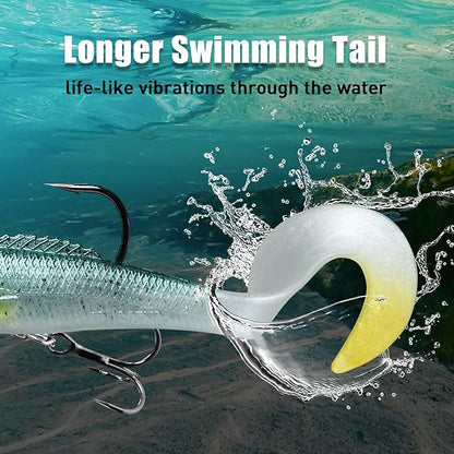 Fishing Lures Swimbait for Bass Trout Crappie