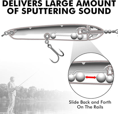 Topwater Lure Pencil Plopper Lure