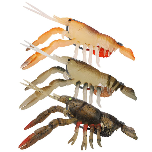 Pre Rigged Soft Crayfish Lure