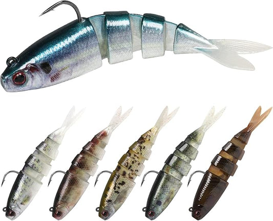 Pre Rigged Soft Fishing Lures