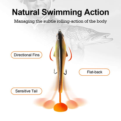 Paddle Tail Swimbait Shaking Shad