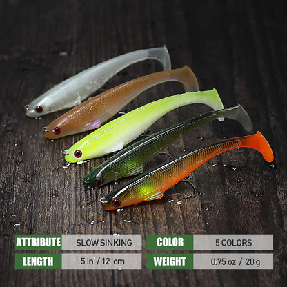 Paddle Tail Swimbait Shaking Shad