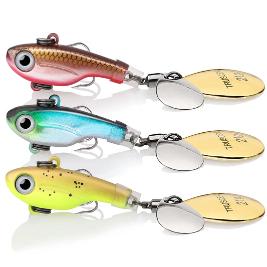Spinner Tail Jig Head Metal Fishing Lure