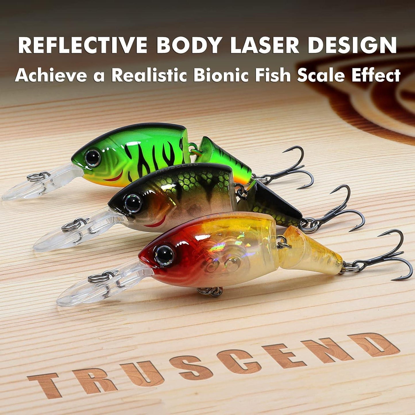 Jointed Crankbait Suspending Lure